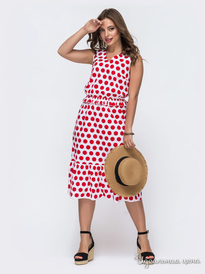 Платье Dressa, цвет красный