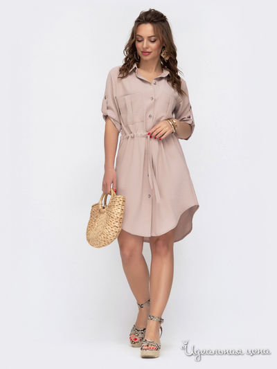 Платье Dressa, цвет бежевый