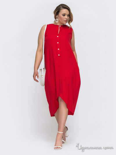 Платье Dressa, цвет красный