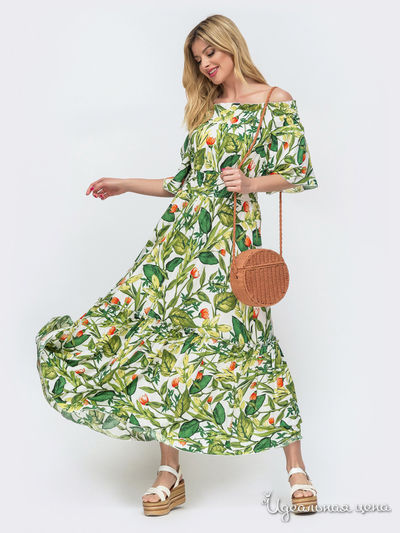 Платье Dressa, цвет зеленый