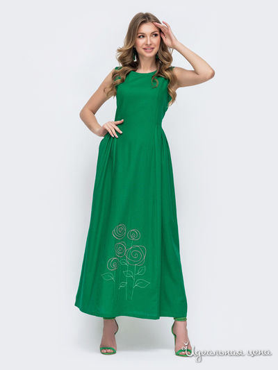Платье Dressa, цвет зеленый