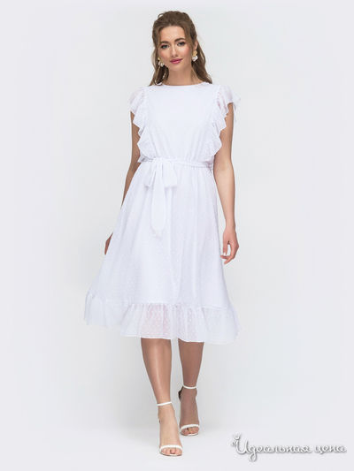 Платье Dressa, цвет белый