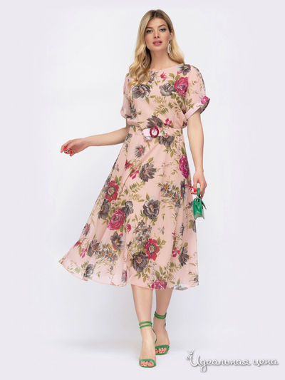 Платье Dressa, цвет светло-розовый
