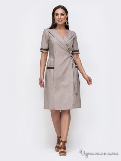 Платье Dressa, цвет бежевый