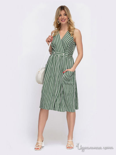 Платье Dressa, цвет зеленый