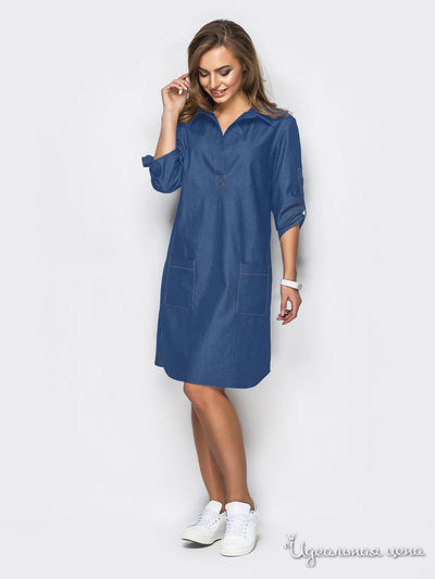 Платье Dressa, цвет синий