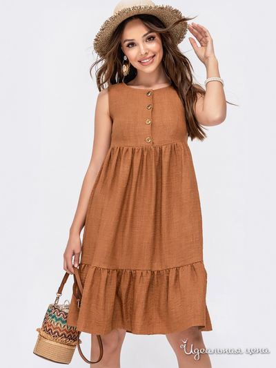 Платье Dressa, цвет терракотовый