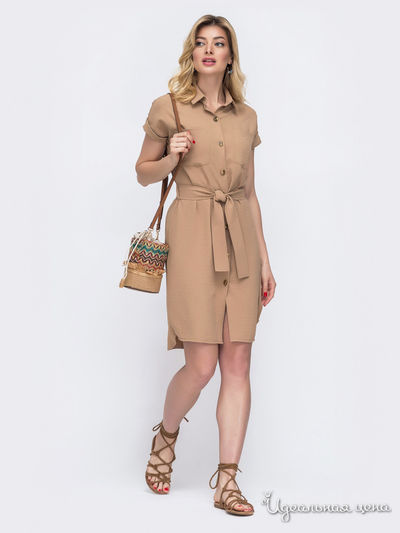 Платье Dressa, цвет бежевый