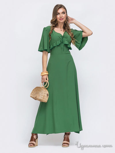 Платье Dressa, цвет зеленый
