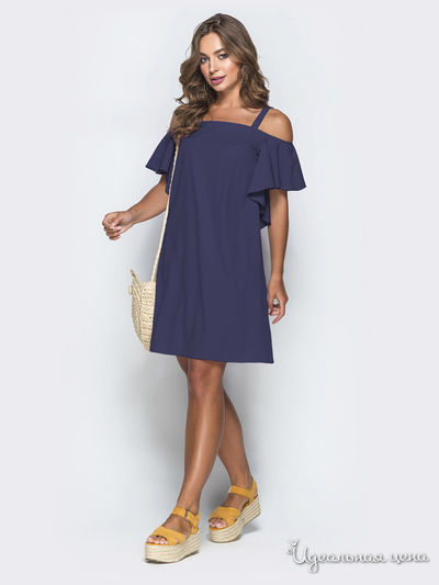 Платье Dressa, цвет темно-синий