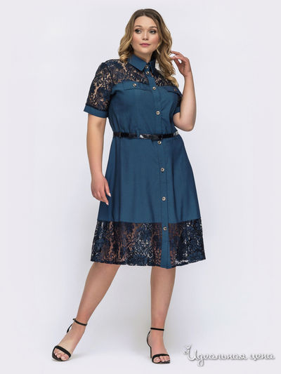 Платье Dressa, цвет темно-синий