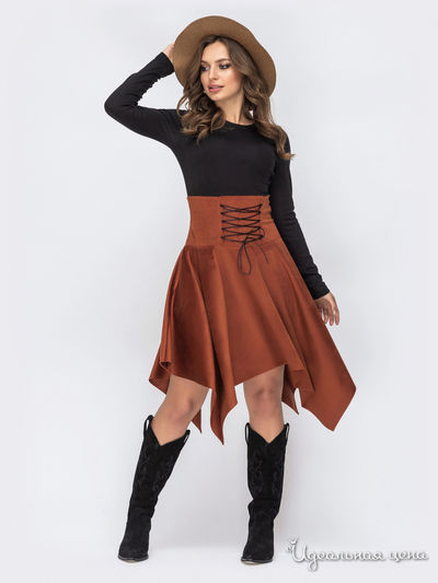 Платье Dressa, цвет терракотовый