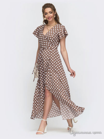 Платье Dressa, цвет коричневый