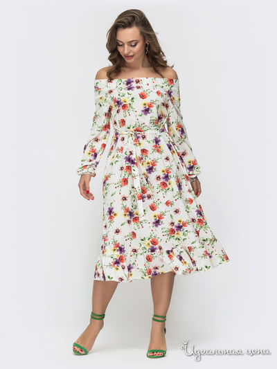 Платье Dressa, цвет белый