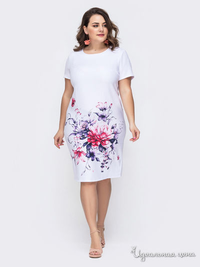 Платье Dressa, цвет белый