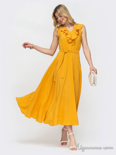 Платье Dressa, цвет желтый