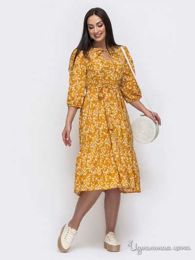 Платье Dressa, цвет желтый