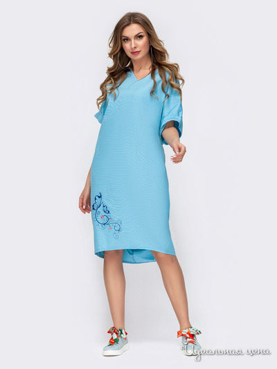Платье Dressa, цвет голубой
