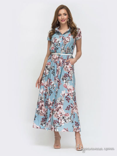 Платье Dressa, цвет голубой