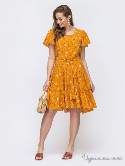 Платье Dressa, цвет оранжевый