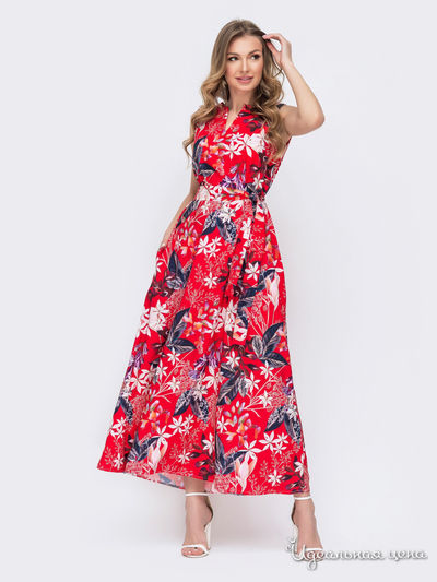 Платье Dressa, цвет красный