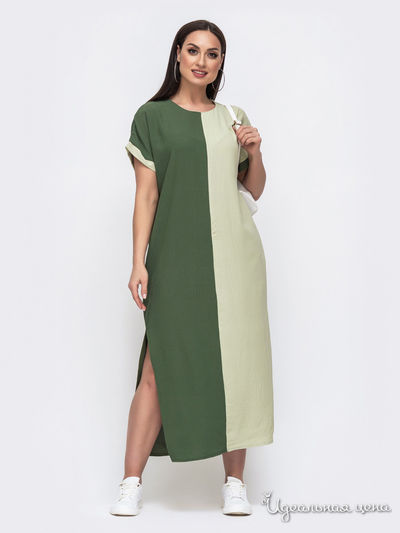 Платье Dressa, цвет хаки