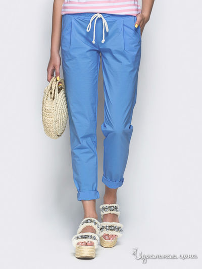 Брюки Dressa, цвет голубой