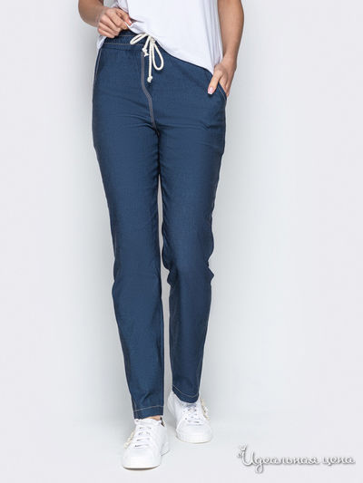 Брюки Dressa, цвет синий
