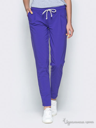 Брюки Dressa, цвет фиолетовый