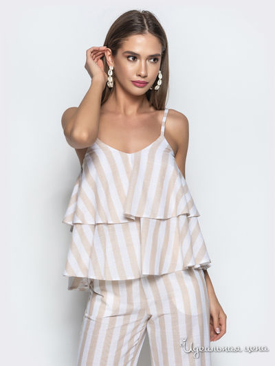 Топ Dressa, цвет бежевый