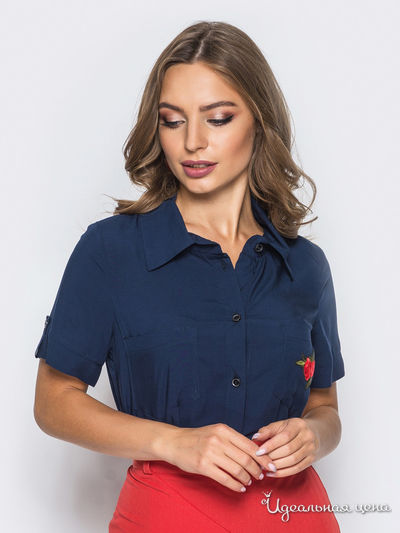 Рубашка Dressa, цвет темно-синий