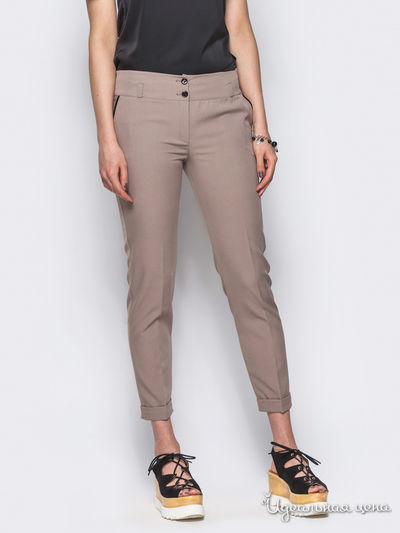 Брюки Dressa, цвет бежевый