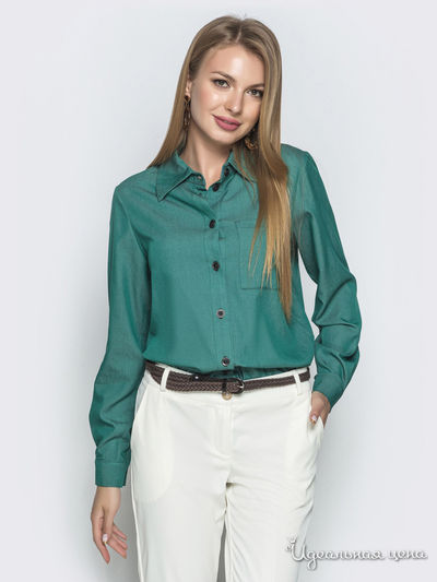 Рубашка Dressa, цвет зеленый
