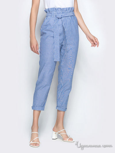 Брюки Dressa, цвет голубой