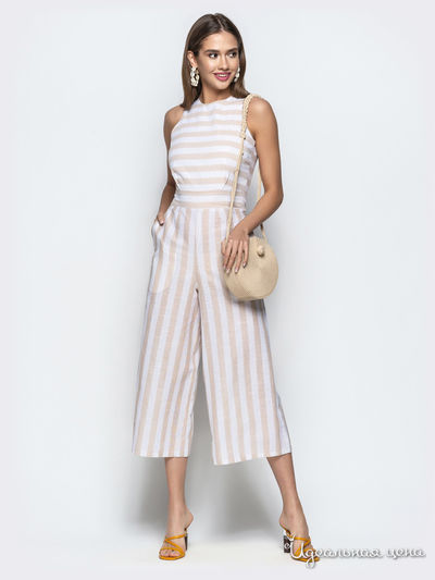 Комбинезон Dressa, цвет бежевый