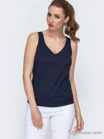 Майка Dressa, цвет темно-синий