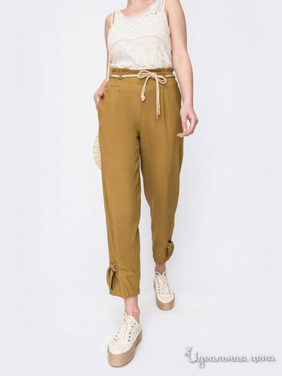 Брюки Dressa, цвет желтый