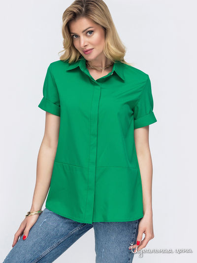 Рубашка Dressa, цвет зеленый