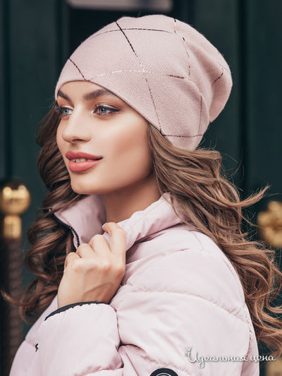 Шапка Dressa, цвет светло-розовый