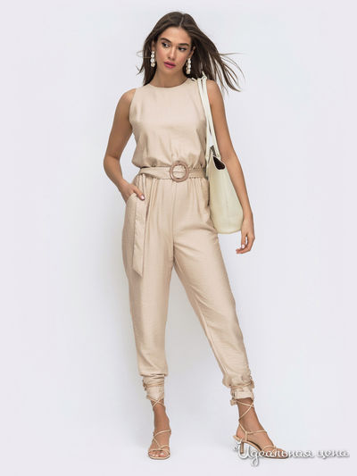 Комбинезон Dressa, цвет бежевый