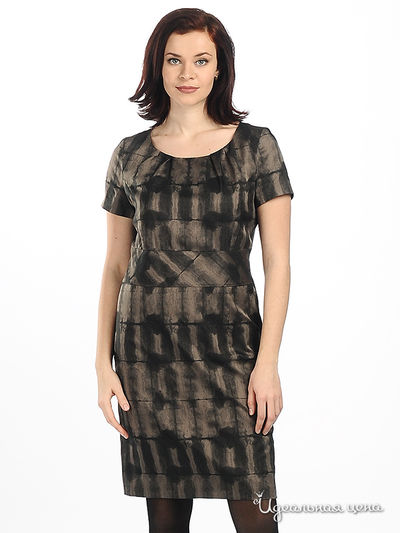 Платье Luisa Cerano&Rabe, цвет цвет коричневый