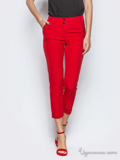 Брюки Dressa, цвет красный
