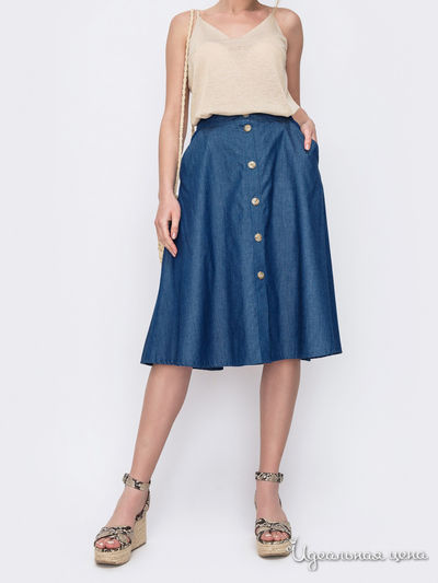 Юбка Dressa, цвет синий