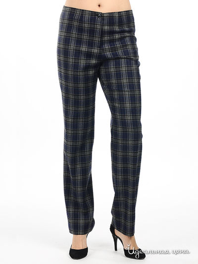 Брюки Luisa Cerano&Rabe, цвет цвет сине-серый