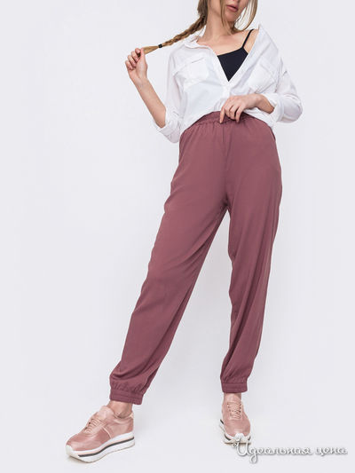 Брюки Dressa, цвет розовый