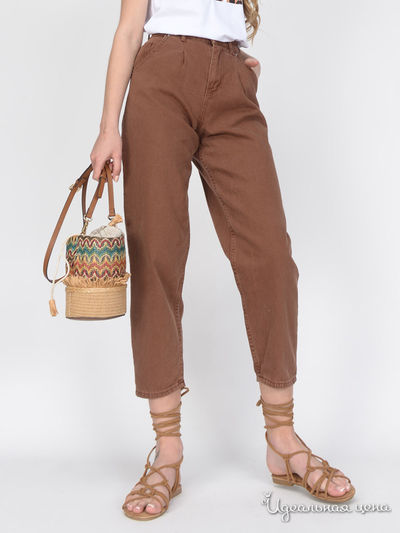 Джинсы Dressa, цвет коричневый