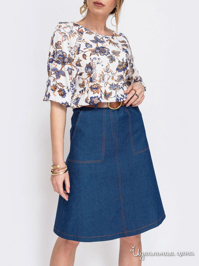 Юбка Dressa, цвет темно-синий