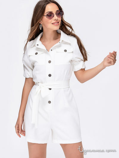 Комбинезон Dressa, цвет белый