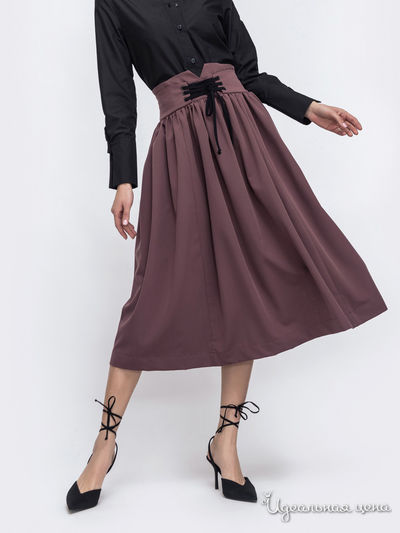 Юбка Dressa, цвет коричневый
