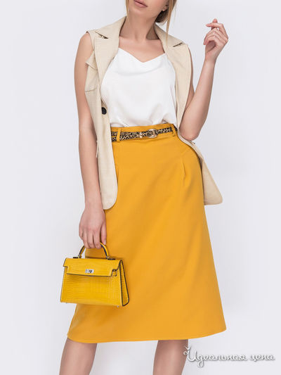 Юбка Dressa, цвет желтый